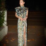 Jessie Mei Li Instagram - last night @ vogue forces for change party 🤍 thankuu to gorgeous @hollyevawhite xxx wearing @mithridate.official 🐚