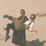 Jessie Mei Li Instagram – Bts from ep8 ☀️💛🥵 (let’s take a minute to appreciate tiny @amitasuman_ holding me on one leg)