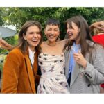 Jessie Mei Li Instagram - 👁 👁 👁 @serpentineuk summer party 🎈with my angel @amitasuman_ && gorgeous wholesome reunions 🫧 mwah mwah mwah 📸 Dave Bennett photography xxx !! Thank you @viviennewestwood ⚡️⚡️ Daisy Hoppen @dhpr_london 🌻🌻