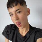 Jessie Mei Li Instagram - Baby’s new doooo 🐾 getting stopped in the street by strangers admiring the fade - thanks so much to @hayden_cassidy what a legend 💈