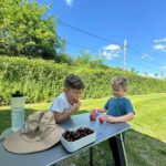 Jesta Hillmann Instagram - Notre mini « road trip » en Van avec les enfants est hyper positif même si il faut une sacrée organisation c’est une belle sensation de liberté 😌🚐