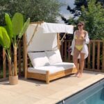 Jesta Hillmann Instagram – Nouveau coin aménagé au bord de la piscine avec @laredouteinterieurs. Vous en pensez quoi ? ☀️
#laredouteinterieurs