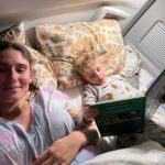 Jesta Hillmann Instagram - Notre mini « road trip » en Van avec les enfants est hyper positif même si il faut une sacrée organisation c’est une belle sensation de liberté 😌🚐