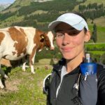 Jesta Hillmann Instagram – Première randonnée en Suisse 🇨🇭 
D 1100 15km 4h30 🙌🏼
On est vraiment venu ici pour ces paysages et on est ravie ! Demain et après demain ça continue 🏔️🥾