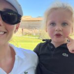 Jesta Hillmann Instagram – Team croco avec le fils 🐊