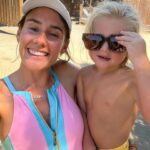 Jesta Hillmann Instagram – Mon petit partenaire de bêtises 😝 
On dit souvent que le deuxième est le plus coquin, vous validez ?