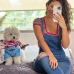 Jhendelyn Nuñez Instagram - Despidiendo al #chucky 2023 🐶🎃 Cómo están ? Qué me cuentan ? 😃