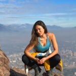 Jhendelyn Nuñez Instagram - #cima del #manquehuito para activar 😄💪