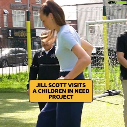 Jill Scott Instagram - We're delighted that @jillscottjs8 is a key ambassador is supporting our 2024 BBC Children in Need campaign ๐ Jill recently went to visit Community on Solid Ground, a charity that delivers a range of sports, mentoring, and youth activities to help empower young people. @youthonsolidground ๐ Jill is also involved with our latest partnership, the @omazeuk Million Pound House Draw, Dorset which will help provide safe spaces in grassroots communities that need it most. Plus you can win a ยฃ2,500,000 house! Jill said: โIt was great to meet with the fantastic youth workers at Community On Solid Ground and it was eye-opening to see the impact of preventative action and putting role models in place to support young people through pivotal life moments. As a BBC Children in Need Ambassador, I know that positive relationships hold the power to change the trajectory of a young personโs life and it was great to see this in motion.โ ๐โ You can support BBC Children in Need and help fund vital youth work, by entering the Omaze Million Pound House Draw, Dorset โก๏ธ link in bio
