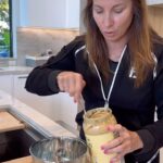 Jill Zarin Instagram - My SECRET honey mustard vinaigrette 🍯🥗 [save for when you need an easy salad dressing] #easyrecipes #foodie #cookwithme #saladdressing #quickbites #easymeals