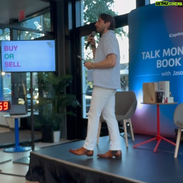 Jill Zarin Instagram - Such a fun and informative event with my friend @jason_tartick his new book is out now!! He talks love and of course MONEY! π΄ π€ I canβt wait to read this book! π Get yours hot off the press! #talkmoneytome We all had such a fun night and of course.. surprise GARY got on stage! Make sure you subscribe to my channel to get BTS of must see moments that will make you LOL, and wanting more! Thanks so much for having us Jason! Xo #delraybeach #captialone #loveandmoney #booktour #talkmoneytome