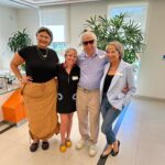 Jill Zarin Instagram - Happy bring your child to work day!! How lucky am I that I get to work with my daughter every day but today was extra special because my daddy got to join us ❤️❤️❤️