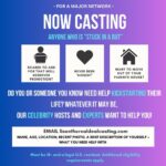 Jill Zarin Instagram - Now casting for our new show! If you know someone who feels stuck in life and needs some help moving past a hurdle, nominate them in the link in my story!