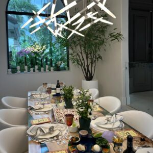 Jill Zarin Instagram - Chag Sameach 💙 Next year in Jerusalem 🙏🏻 and tonight we say a prayer and set a place setting for the hostages who should all be at their sedar tonight with their families. 🇮🇱