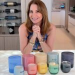 Jill Zarin Instagram - We’ve got you covered! This Mother’s Day treat your mom or a loved one, to one of our gorgeous NEW crystal manifestation candles! They look and smell unbelievable!🕯️💕😍 Our new collection has little baby crystals in them that can stay inside the candle while you light it! All of our hand crafted candles are made with soy wax, and of course are cruelty free! Shop now to get the perfect present!💝 Link in bio 🔗 @shopjillandally