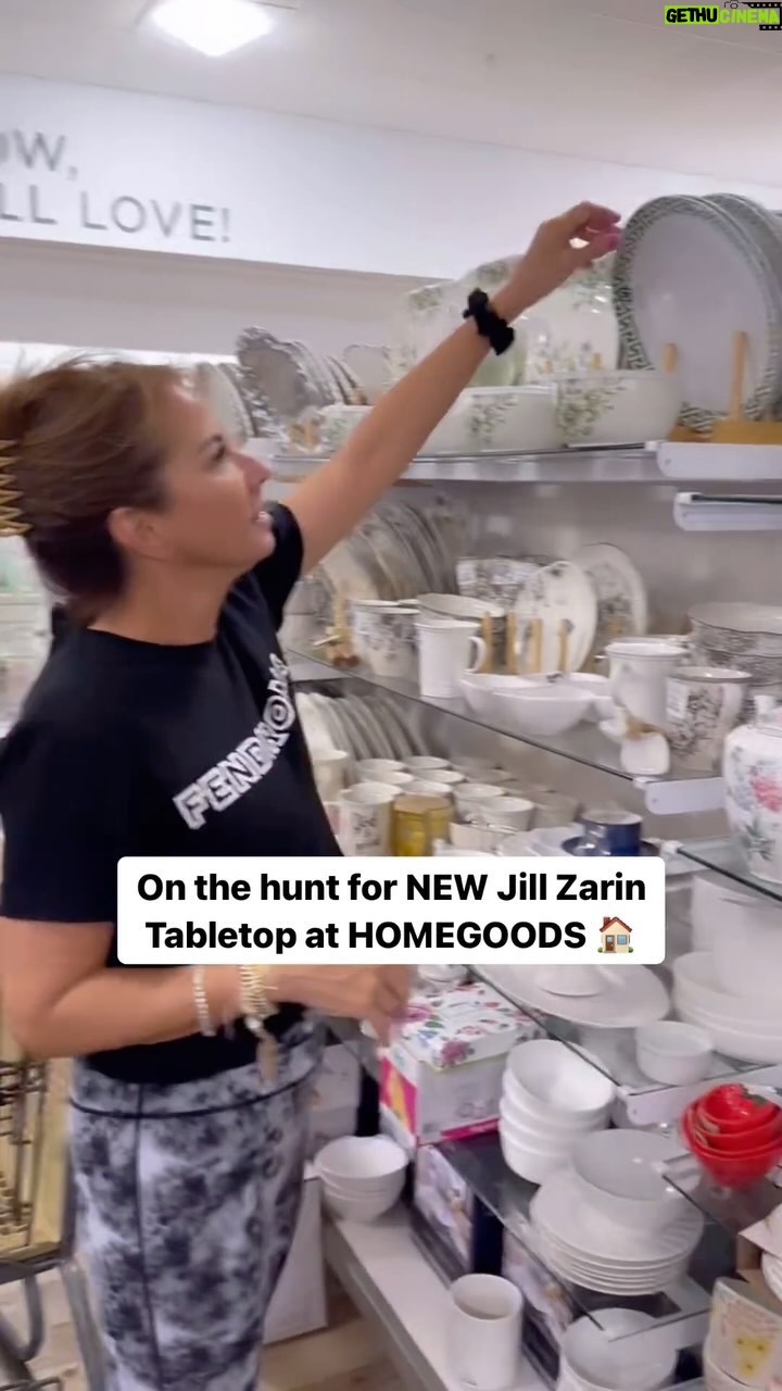 Jill Zarin - 4.7K Likes - On the HUNT for more of my @jillzarinhome Tabletop Collection at @homegoods - have you spotted it yet?! #homegoodsobsessed #homegoods #tjmaxx #tjmaxxfinds #homedecor #tabletop #jillzarin #rhony #bravo