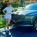 Jill Zarin Instagram - I love this car!! @genesis_usa 🖤 Matte grey finish with all the bells and whistles! Here’s a quick tour as requested of a few features of my new car! The trunk is also automatic! If you guys are looking for a safe, luxury car at an affordable price, I highly recommend! 😍👏🏼 #genesis #markedsafe #newcar #safteyfirst