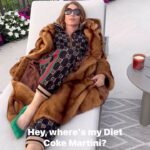 Jill Zarin Instagram - I know the #cleangirlaesthetic is out, but do #mobwives have to get their own Diet Coke? 🥤(faux fur) 🕯️ Let me tell you what every #mobwife needs… a candle for the vibe. Grab your Jill Zarin Glass Wall Candles at @tjmaxx #funnyreels #homedecor #homedesign #homedecorreels #style #stylereels #fashioninspo #fashiontrends