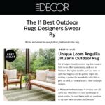 Jill Zarin Instagram - Thank you @elledecor for this incredible feature ✍️ #outdoorrugs #elledecor #hotoffthepress