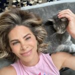 Jillian Michaels Instagram – When you maybe love your cat more than your kids… maybe 😬