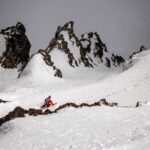 Jimmy Chin Instagram - I can see this line from my house and have skied it countless times. In fact, I appreciate it more every year. It's like an old friend. The exposure to the right keeps you honest. The no fall zone to the left keeps it real. Nice to still be able to find it untouched at the end of the day. Photos by @chrisfigenshau