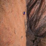 Jimmy Chin Instagram - @alexhonnold questing on the giant walls of Taghia Gorge, Atlas Mountains, Morocco during a massive triple link up w @tommycaldwell of the biggest routes in the area. Shot on assignment for @natgeo