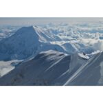 Jimmy Chin Instagram - Denali summit ridge. @hilareenelson @sage_cattabriga_alosa @ingridbackstrom on their way to skiing pow off the top of the highest point in North America. @thenorthface