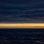 Jimmy Chin Instagram - Horizon lines. Labrador Sea, Greenland.