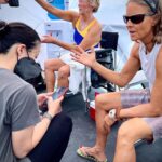 Jimmy Chin Instagram - We are so proud of these two incredible human beings. @nyadmovie has been a grand journey to share w Annette and Jody over the last few years - from a year of development / working on the script together, pre production, rehearsals, filming for grueling hours weeks months on set and in the water, post production, the film release and beyond. They have been excellent mentors, friends, collaborators and shown us the beauty and art of the craft of acting (or not acting but embodying as it were). @chaivasarhelyi and I have been endlessly inspired by how they move through the world with such grace and passion both as actors and human beings. We are so happy to see their work recognized. If you haven’t seen their beautiful performances in @nyadmovie, I hope you take the time to see them soon. @chaivasarhelyi @littlemonsterfilmsofficial @nyadmovie @netflixfilm