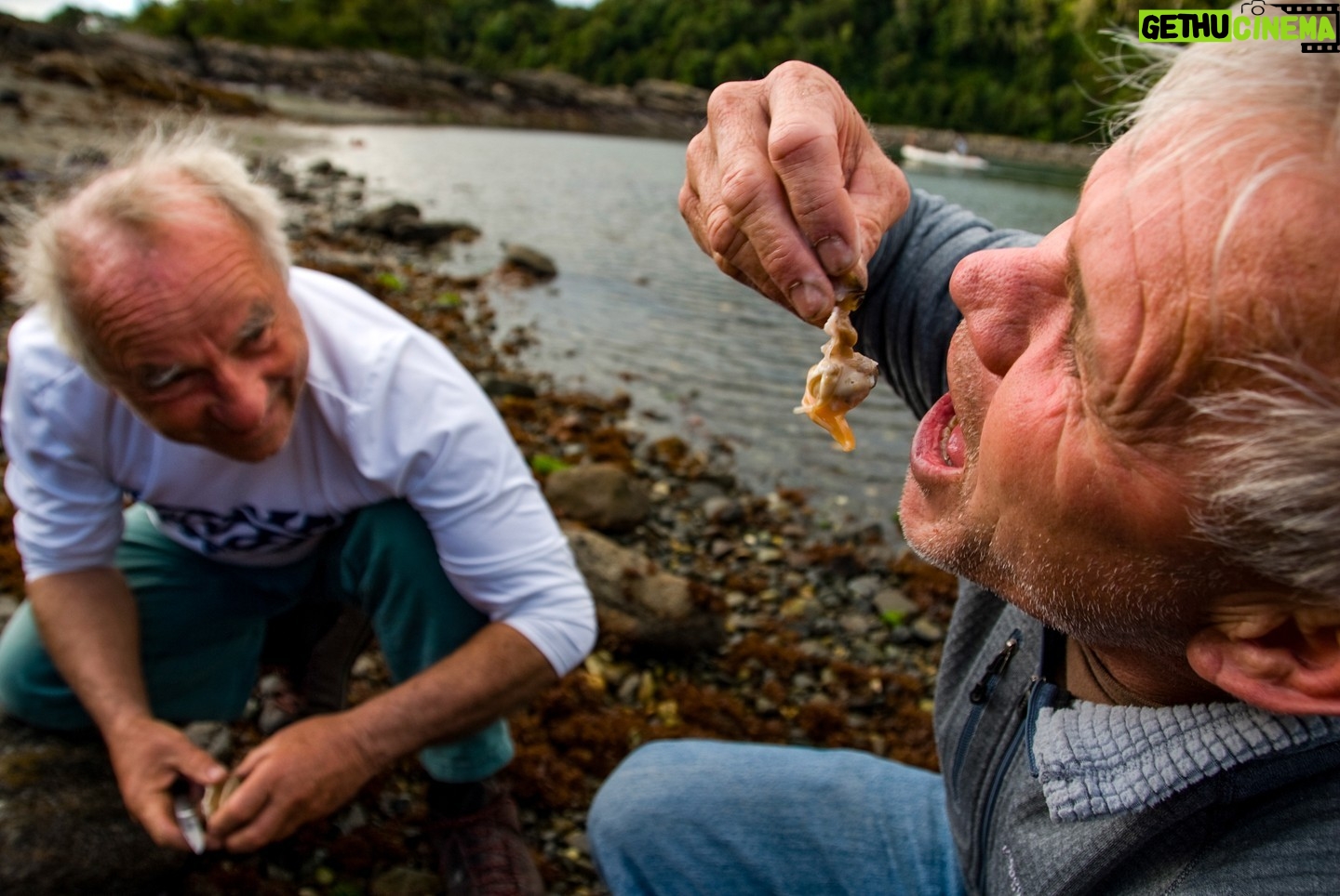 Jimmy Chin Instagram - Yvon Chouinard, Doug Tompkins, and @rickridgeway during our wild trip to Chile while filming 180 South, along with @scottsoens @thetorpedopeople @jeffjohnson_beyondandback @chris_malloy_yarning @modermoder and crew.