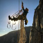 Jimmy Chin Instagram - 2,000 feet of air and I don't care.... @oceangoingmonkey on just another casual day of rigging. There are a few folks I actually look forward to working with when the stakes are high. Huck is always a smiling picture of calm under pressure. As they say, calm is contagious. @natgeo
