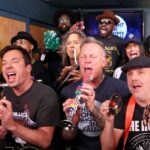 Jimmy Fallon Instagram - Jimmy, @metallica, and @theroots perform “Enter Sandman” with Classroom Instruments! #Tonight10 #FallonTonight #FallonFlashback