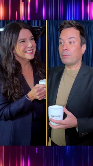 Jimmy Fallon Instagram - Team Jess, always. @LaurenGraham #PASSWORD #GilmoreGirls