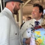 Jimmy Fallon Instagram - Chili Flag for the win! #KentuckyDerby @killatrav
