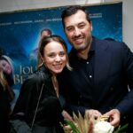 Jinger Vuolo Instagram - We took a journey to Bethlehem! • Jer & I had a fun date night watching the premier of Journey to Bethlehem. Fun movie! You should take the family 😊 • Latest vlog link in my bio ➡️ 📺