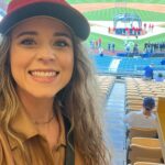 Jinger Vuolo Instagram - Dodgers x Phillies game last night w/ friends!