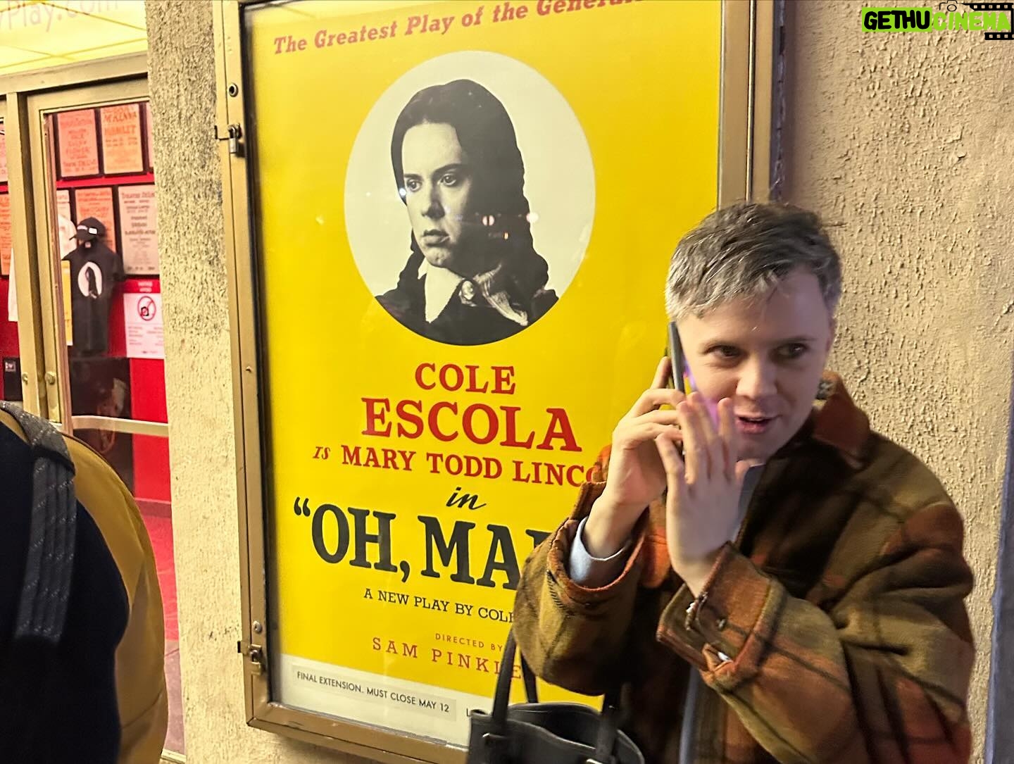 Jinkx Monsoon Instagram - Happy World Theater Day. @coleescola is a genius and @ohmaryplay is one of the best things I’ve ever seen. Cole is easily the funniest person alive and I’m just lucky to be alive at the same time. If you can see it, kudos. If you can’t, demand its return! It’s B R I L L I A N T 😭