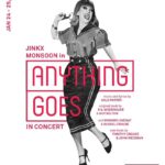 Jinkx Monsoon Instagram – Say hello to your Reno Sweeney! Anything Goes in Concert coming to the Pasadena Civic Auditorium, Jan 24 – 25, 2025 🫡

Tickets are currently only available as part of a 2024/2025 Membership Package. Tickets will be available to the public later this year.