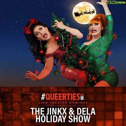 Jinkx Monsoon Instagram - 2023 was the 5th year of @bendelacreme and I doing The Jinkx & DeLa Holiday Show. Each year we get so much back from this show, both from a self development perspective but also from our audiences. Who are amazing. So, thank you so much for this @queerty award nomination! It means a lot to have our labor of love recognised. Voting is now open so if you enjoy what we do, put an X in our box 🗳️