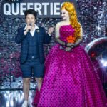 Jinkx Monsoon Instagram - We won a @queerty 🏆 Work wife, best friend, and inimitable producer director @bendelacreme Proud of us and our @jinkxanddelaholiday show 💗 📸 @stevenonthescene 👗 @theladyhyde 👩‍🦰 @wigchapel