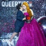 Jinkx Monsoon Instagram - We won a @queerty 🏆 Work wife, best friend, and inimitable producer director @bendelacreme Proud of us and our @jinkxanddelaholiday show 💗 📸 @stevenonthescene 👗 @theladyhyde 👩‍🦰 @wigchapel