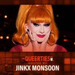 Jinkx Monsoon Instagram – Hi, Jinkx! The two-time RuPaul’s Drag Race winner, Broadway sensation, Doctor Who villain, and your favorite MILF, @thejinkx is joining us as the host of this year’s #Queerties. Vote for all your LGBTQ  favorites once a day until February 22nd, and stay tuned for the queerest awards show in Hollywood! 🏆🌈🍿