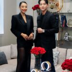 Jirayu Tangsrisuk Instagram - Congratulations to OMEGA for the grand opening of OMEGA Boutique at The Exchange TRX. Thank you to Martin Issing, VP of OMEGA Malaysia and team for a very warm welcome. 🥂 @OMEGA #OMEGA #OMEGAMalaysia