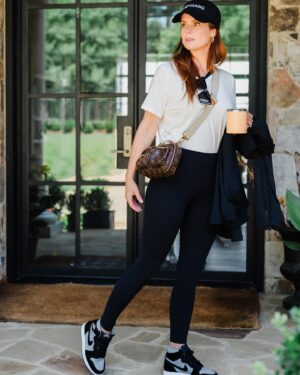 JoAnna Garcia Instagram - We are officially back to school today and no matter how prepped I am the night before...it's still madness! Our check list to get out the door is a mile long and that leaves no time for getting myself put together. Thank goodness for effortless basics that I can go from drop-off to pick-up looking cute and comfy. Sharing my picks on my LTK today!