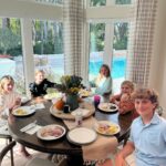 JoAnna Garcia Instagram – 🍁November 🍁 1. Big guy in a little bed. 2. Delicious 3. My heart still might burst from happiness 4. Broke out Cooper’s seasonal wardrobe 5. Uncle Fisher came to town 6. Emme’s handmade place cards 7. My nephew, Drew, is 16! (Also, flan…IYKYK) 8. Grandparents Day 9. The kid’s table is filled with grownups 🥹10. The flu has taken me down