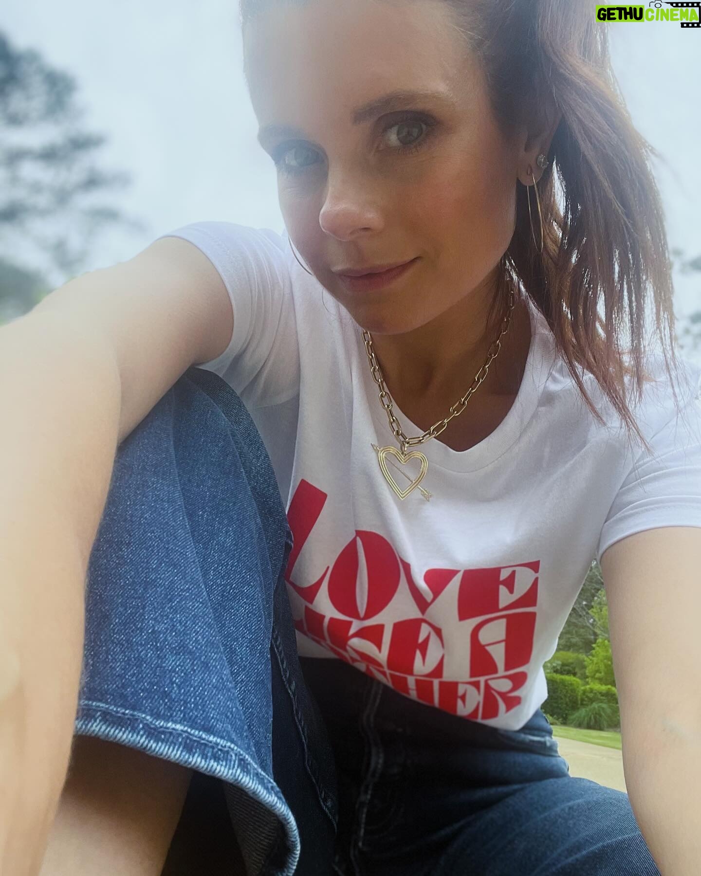 JoAnna Garcia Instagram - I celebrate all those who mother and honor the kind of love that is determined, powerful, and unconditional. We lift each other up with this love. We inspire and build community with this love. We give it to others, and receive it- so deeply and boldly. I am grateful for the friends who love me like a mother. And I am proud to support the @allianceofmoms community and their mission to build bright futures for young parents who have experienced foster care. In honor of Mother’s Day, join me in supporting this campaign, and #LOVELIKEAMOTHER. Proceeds from this tee will benefit the impactful work of the Alliance of Moms and support essential services, education, and advocacy so that young parents in foster care and their children can heal and thrive. Shop my tee, link in stories!