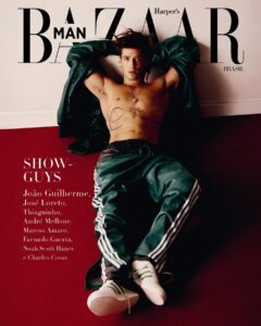 João Guilherme Ávila Instagram - O ator @joaoguilherme é multifacetado. Seja em cena ou em poses para a nova edição da #BazaarMan, ele gosta de encarar tudo com a responsabilidade de protagonista. Na capa e em editorial exclusivo, o artista entrega pele, close e atitude “meio junkie”, unindo estética vintage e esportiva. Com o cover boy e muito mais, a revista chega em breve às bancas - por enquanto, veja a íntegra do editorial e da entrevista no link na bio. Neste clique, João Guilherme usa full look @adidasbrasil com destaque para o clássico #adidasGazelle. #JoãoGuilhermenaBazaarMan *** Direção criativa: @alemontanher Fotografia: @ivanerick Styling: @thiagobiagi Beleza: @herodrigues Texto: @aloister Coordenação: @mariisimon Produção executiva: @loviproducoes e @zucahub Produtores responsáveis: @diegofragosonyc e @claudianunesp1 Produção de moda e assistente de styling: @guilhermo_lima e @malucatelli Retouch: @philipemortosa Camareira: Amanda Câmara Assistente de direção: @samueljunno Assistente de foto: Thiago Lima e @luanzanini_ Assistente de beleza: @adriellucass Locação: @tino.estudio PR João Guilherme: @agcomunicacao Business: @eupelu Social media: @haronmiquilino