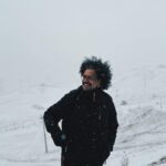 João Luiz Pedrosa Instagram - eu vi neve (achei gelado) 🏔️