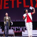 João Luiz Pedrosa Instagram - ainda sem palavras pra expressar o que eu vivi na #CCXP muito obrigado a todo time da @netflixbrasil por terem acreditado no meu trampo 💖 minha estreia no Palco Thunder ao lado da minha parceira @carolmoreira3 #ZackSnyder e o elenco de #RebelMoon (Dia 22/12 na Netflix hein, amigos) ❣️ #CCXP