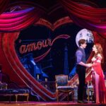 JoJo Instagram - A bit more ROUGE, yes ? Just officially extended my stay at @moulinrougebway for an additional 2 weeks (14 shows ❗️) @derek_klena and I will be taking our final bows as Satine and Christian on July 30th. Get your tickets 🎫 Obsessed with these onstage photos by @murphymade ❤️✨💎